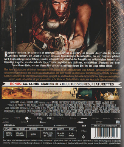 Hostile (2018) Blu-ray