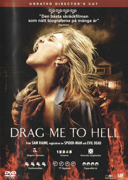 Drag Me To Hell (2009) DVD, Unrated Director's Cut