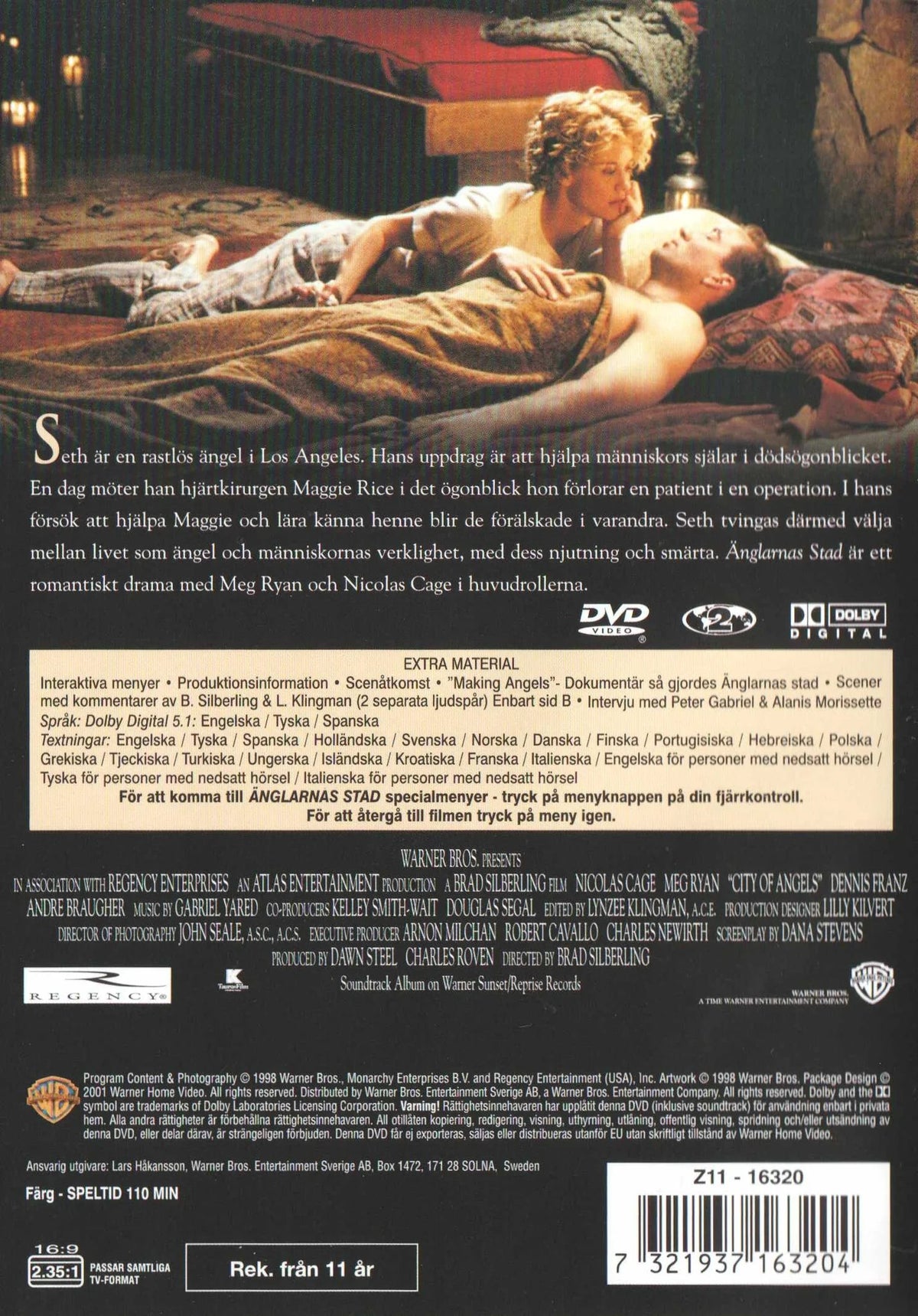 City of Angels (1998) DVD