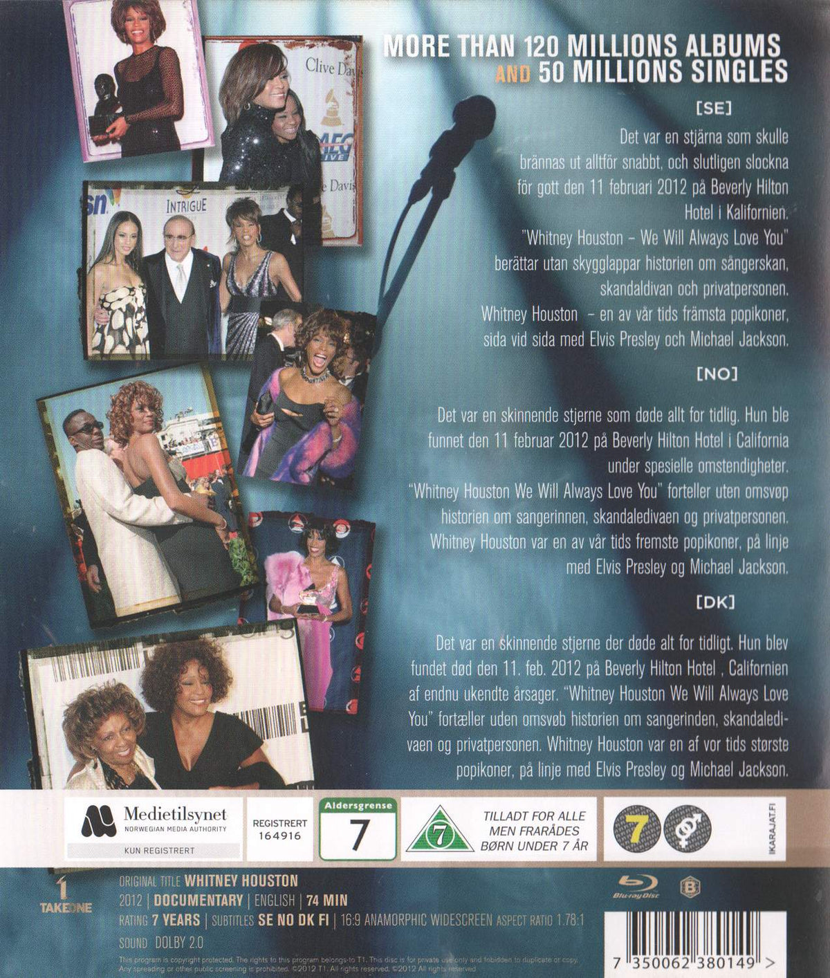 Whitney Houston We Will Always Love You (2012) Blu-ray