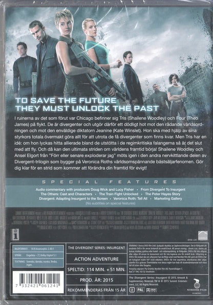 Insurgent (2015) DVD