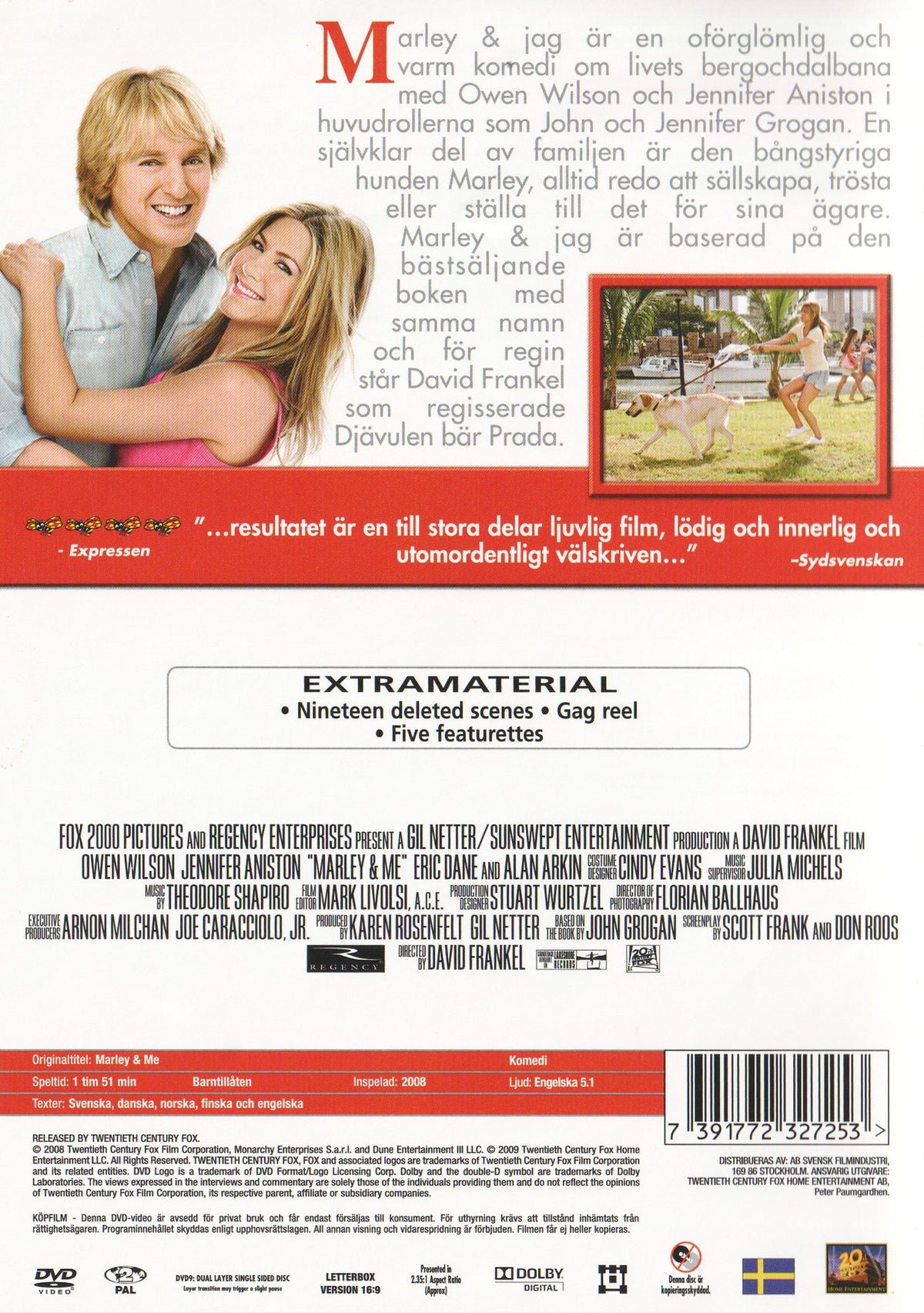 Marley & Me (2008) DVD
