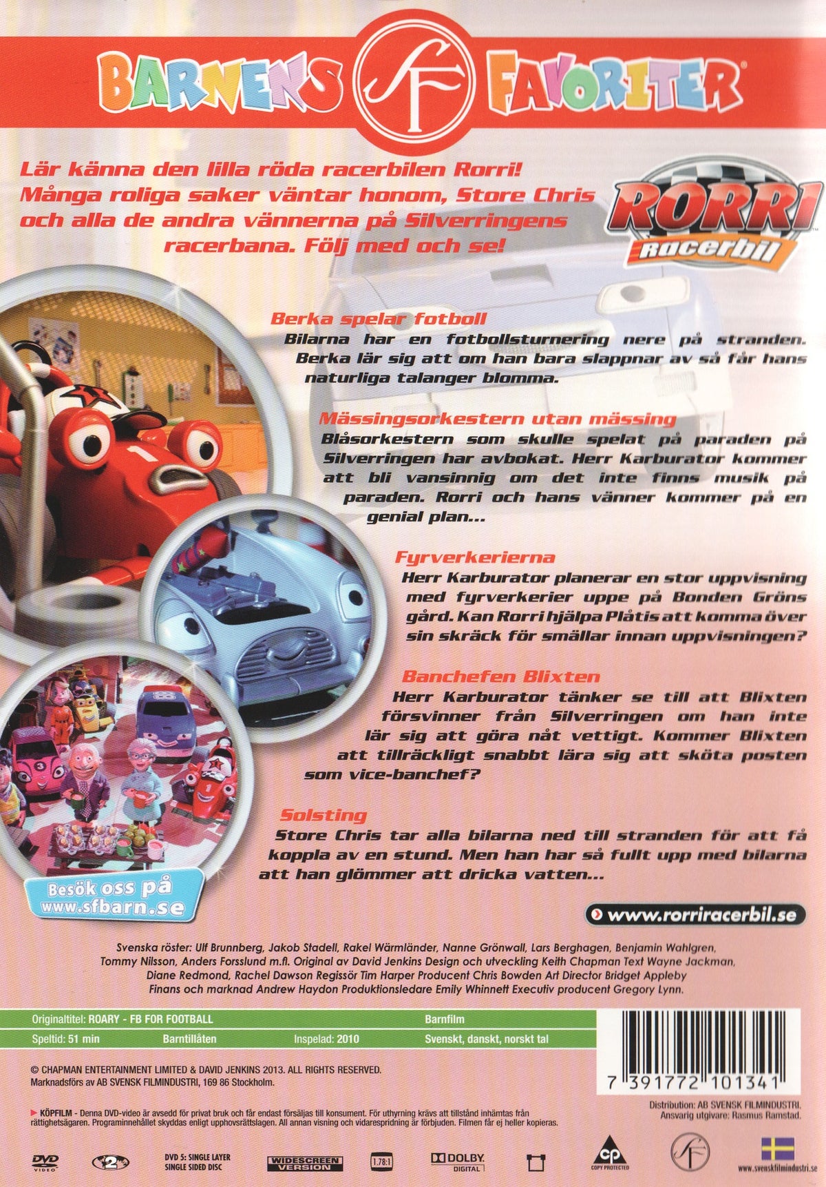 Roary FB for Football (2010) DVD