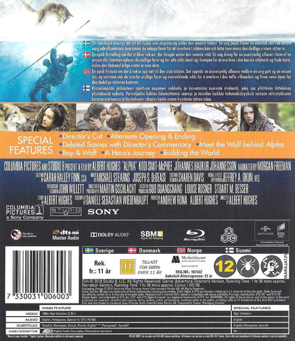 Alpha (2018) Blu-ray