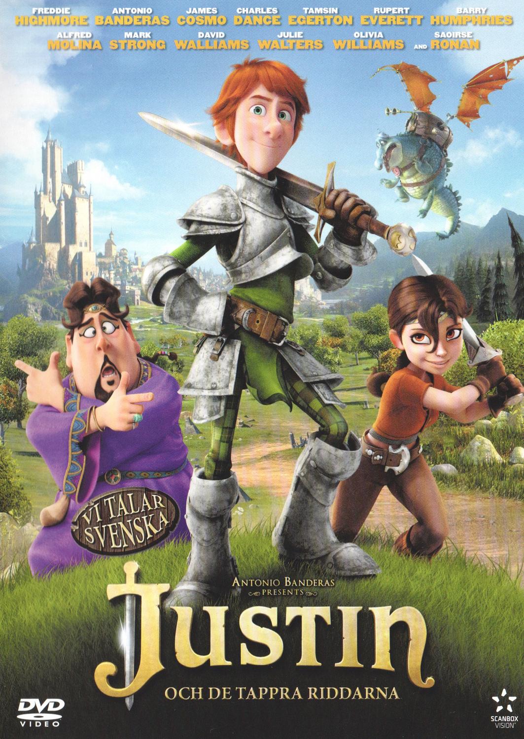 Justin and the Knights of Valour (2013) DVD
