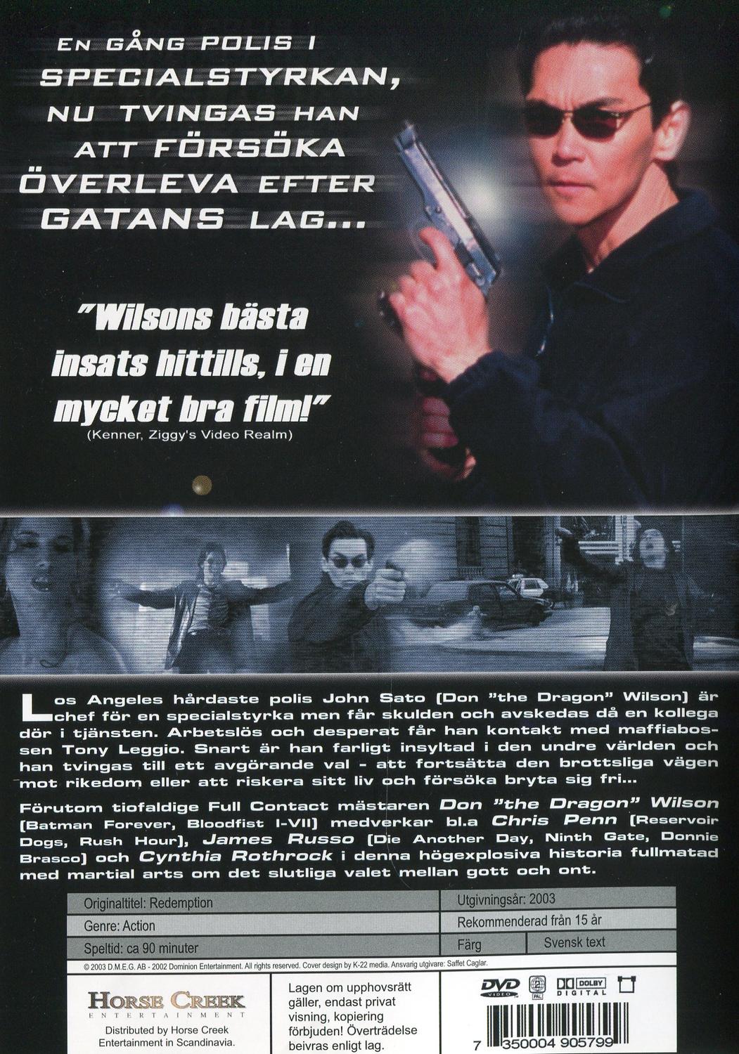 Redemption (2002) DVD
