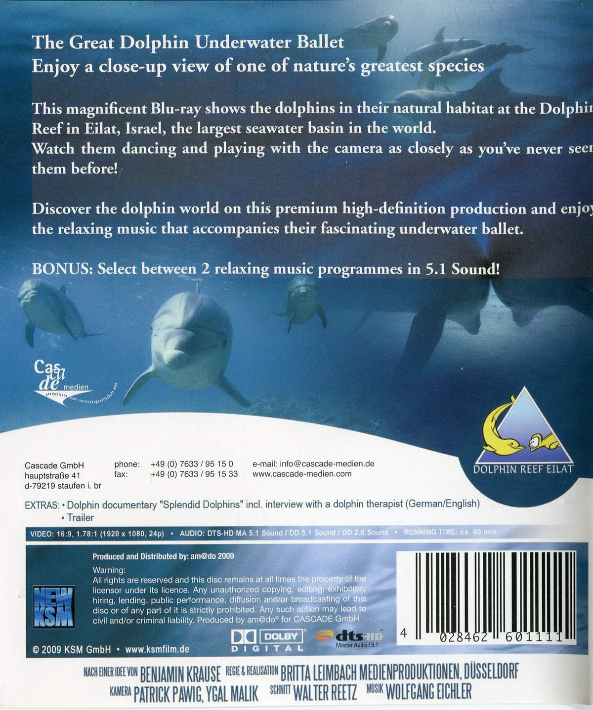 Blue Move Dolphins (2009) Blu-ray