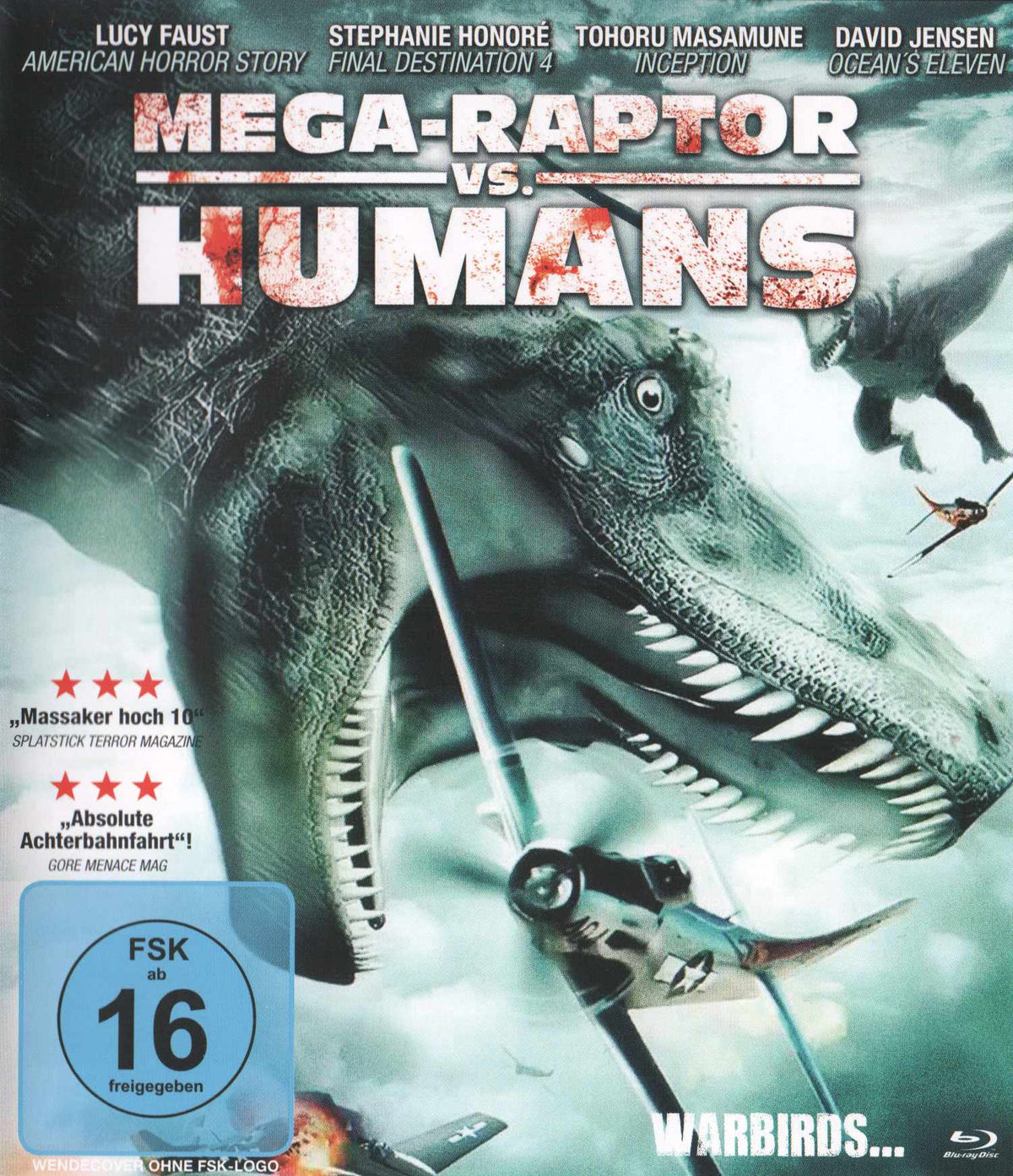 Mega-Raptor Vs. Humans (2008) Blu-ray, German Edition