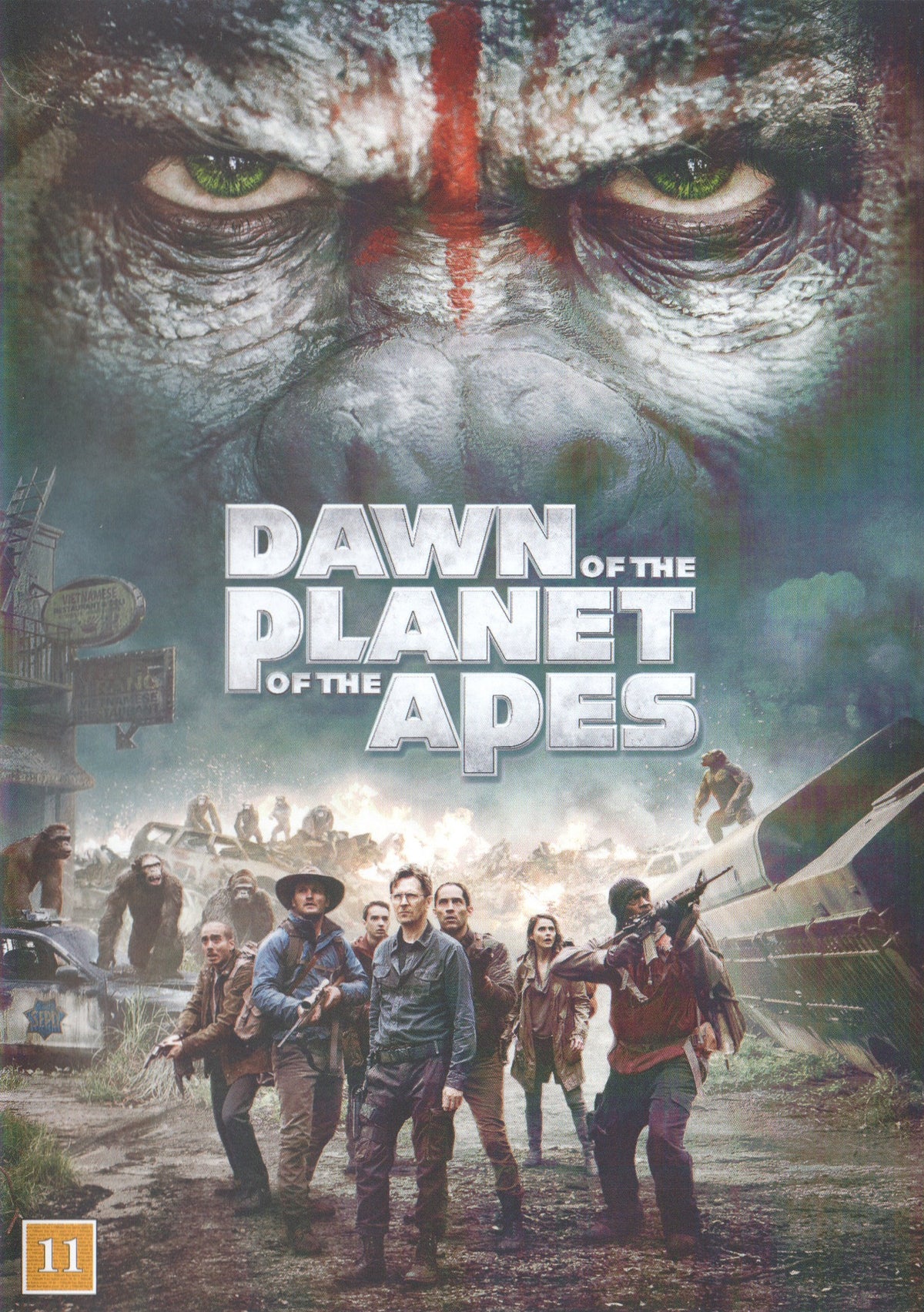 Dawn of the Planet of the Apes (2014) DVD