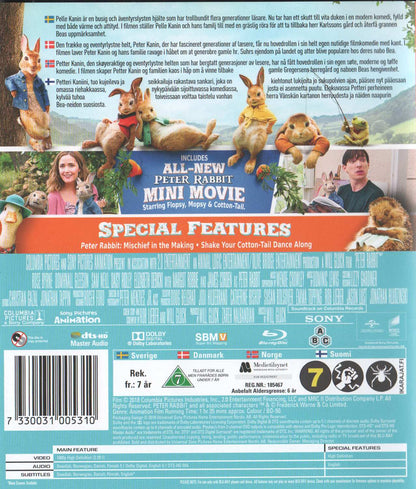 Peter Rabbit (2018) Blu-ray