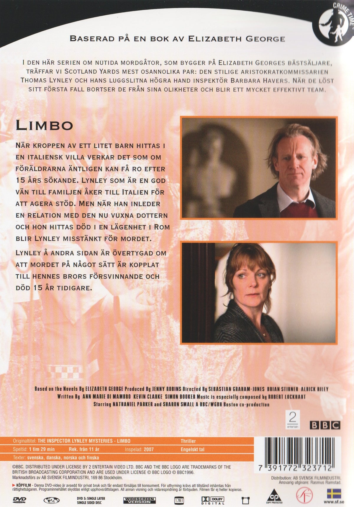 The Inspector Lynley Mysteries 22: Limbo (2007) DVD