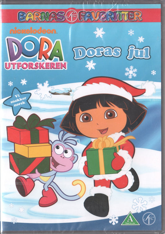 Dora the Explorer Dora's Christmas (2002) DVD, Norwegian Edition