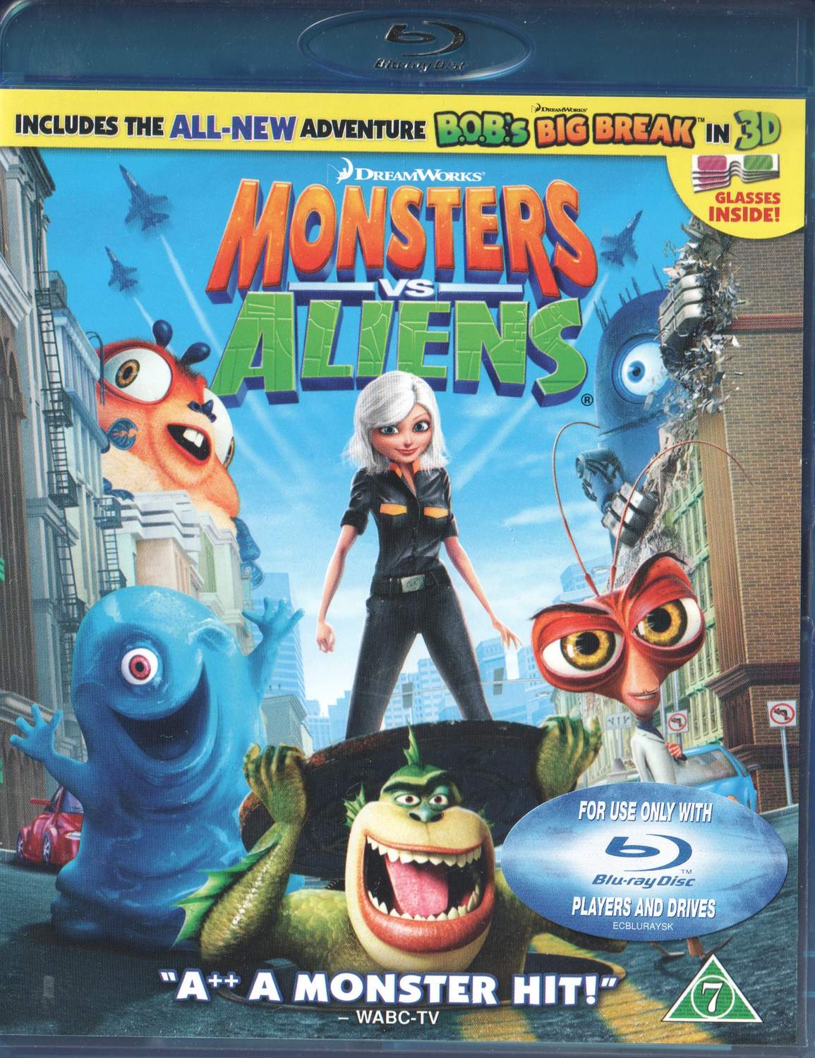 Monsters Vs. Aliens (2009) Blu-ray