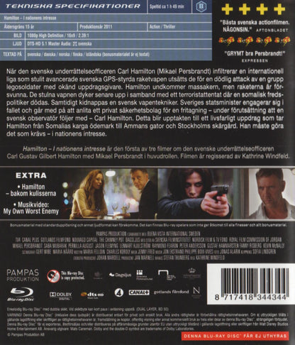 Hamilton I Nationens Intresse (2011) Blu-ray