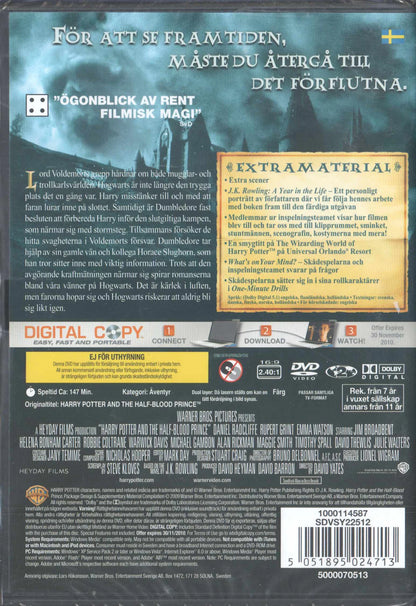 Harry Potter and the Half-Blood Prince (2009) DVD, Special Edition
