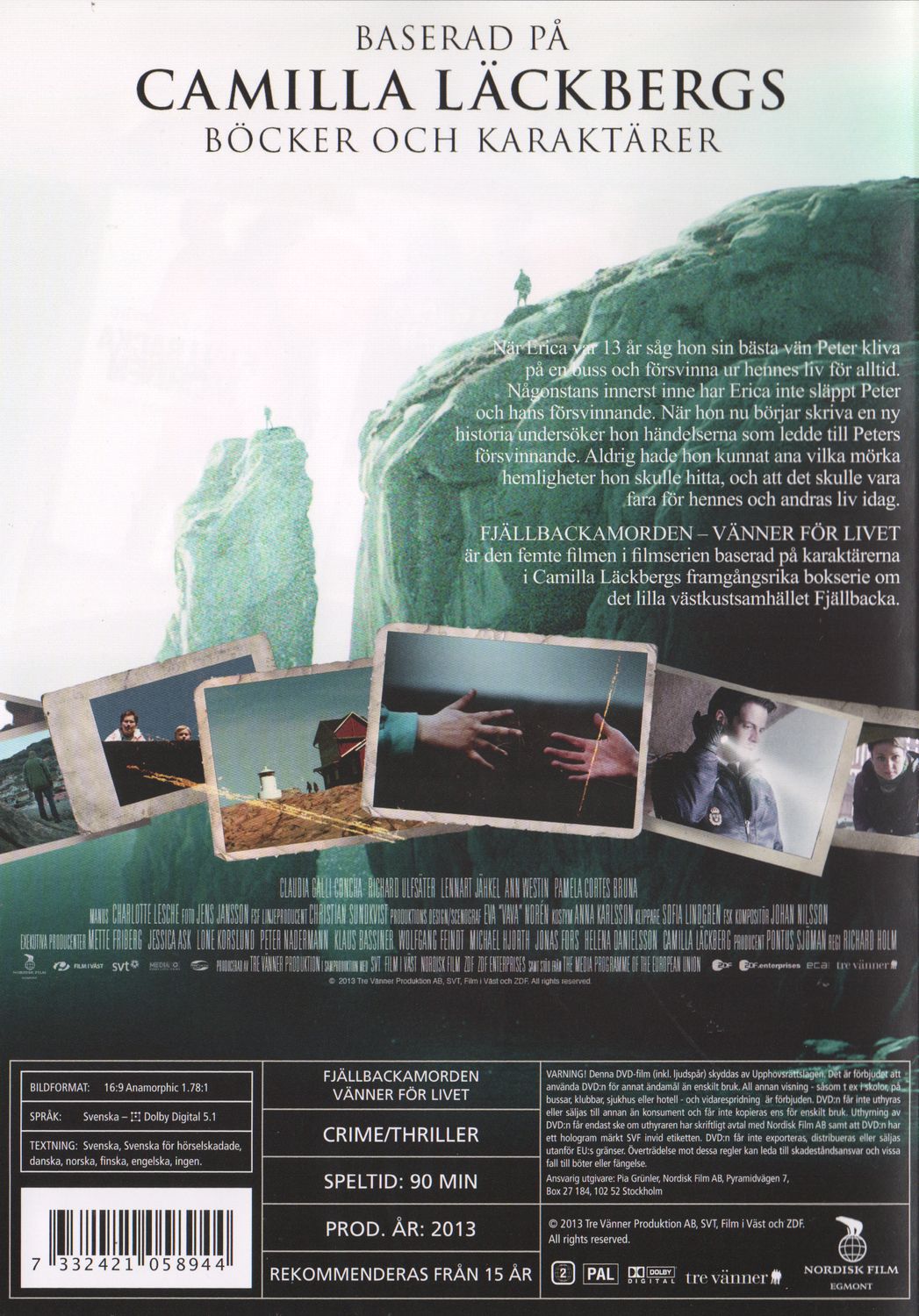 Fjällbackamorden Vänner För Livet (2013) DVD