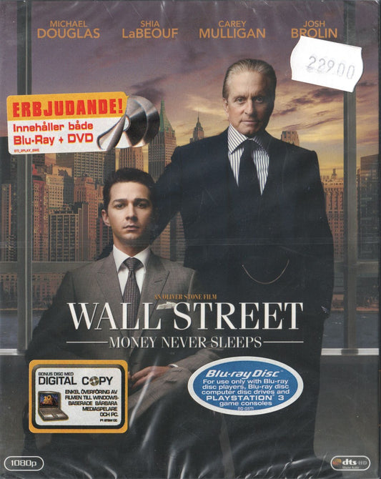 Wall Street Money Never Sleeps (2010) Blu-ray