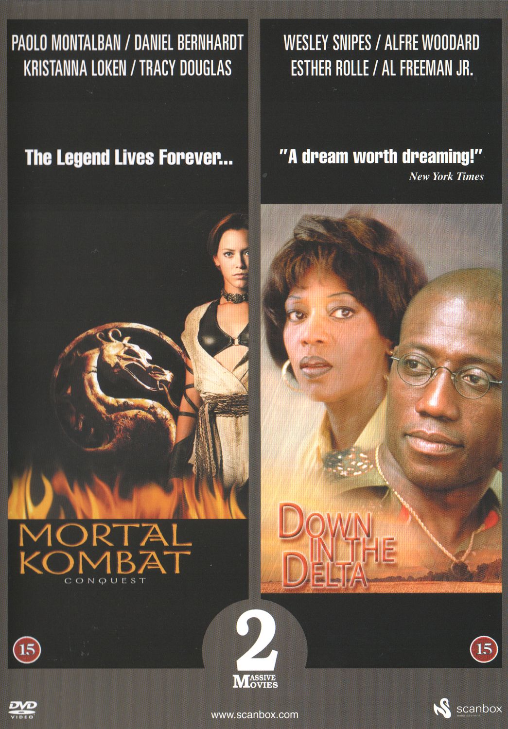Mortal Kombat Conquest & Down in the Delta DVD