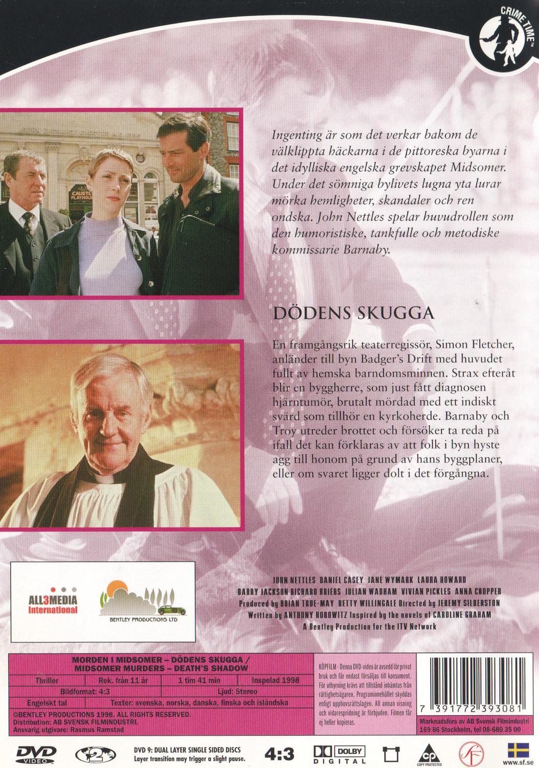Midsomer Murders 6: Death's Shadow (1998) DVD