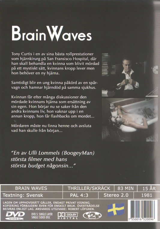 Brain Waves (1981) DVD