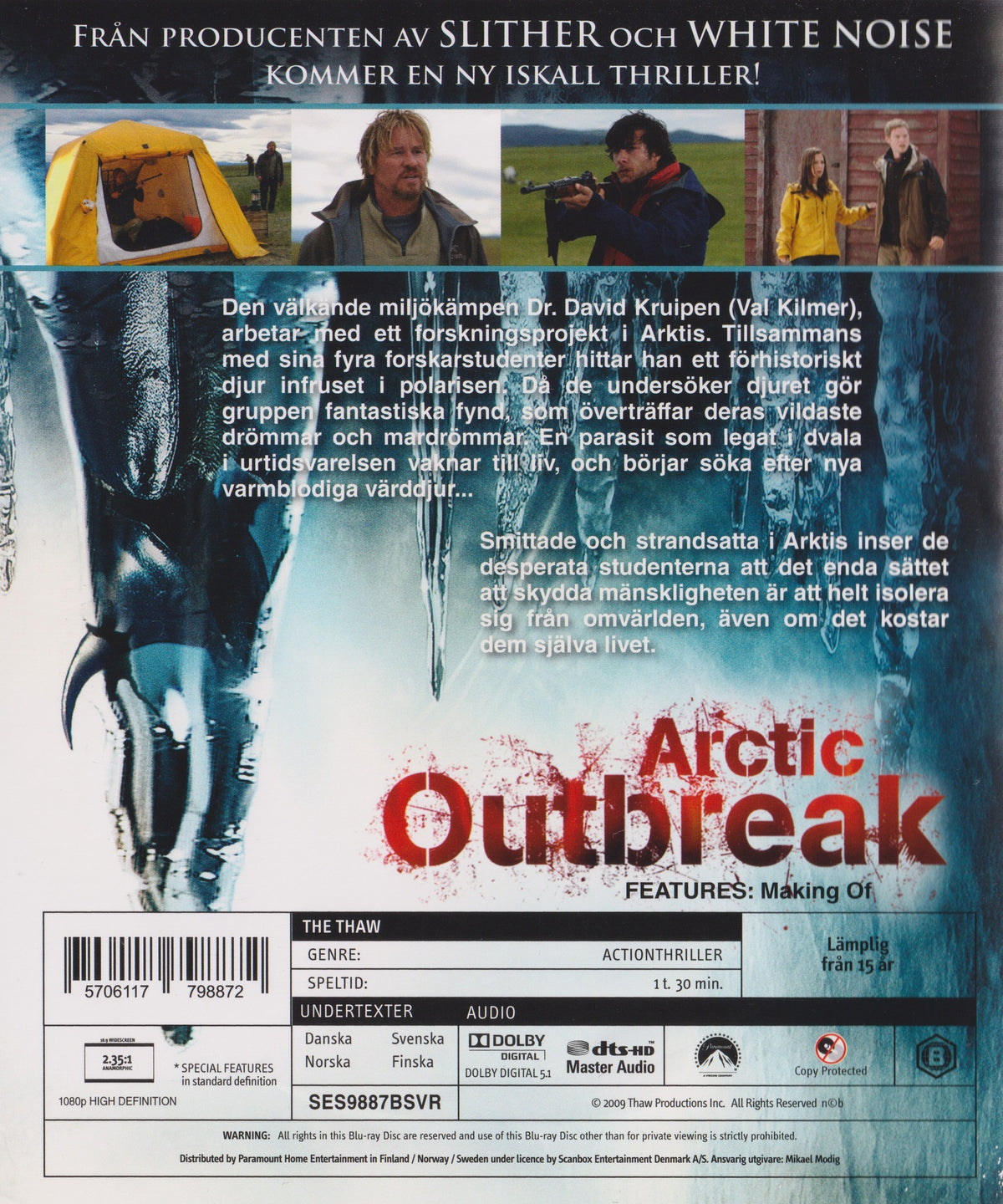 Arctic Outbreak (2009) Blu-ray