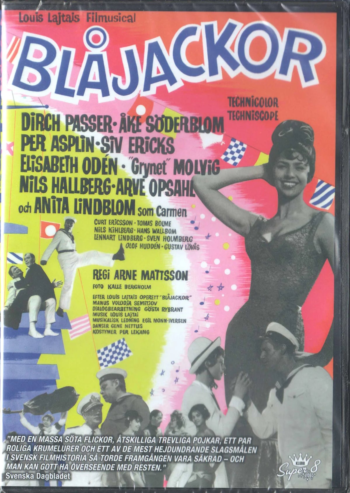 Blåjackor (1964) DVD