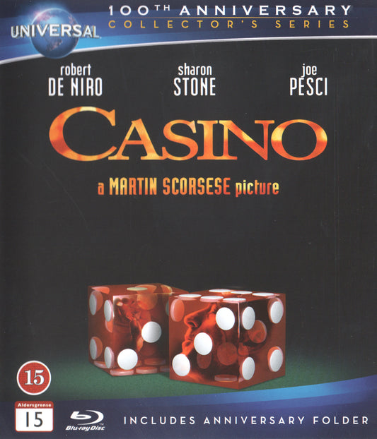 Casino 1995 100th Anniversary Collector's Series Blu-ray