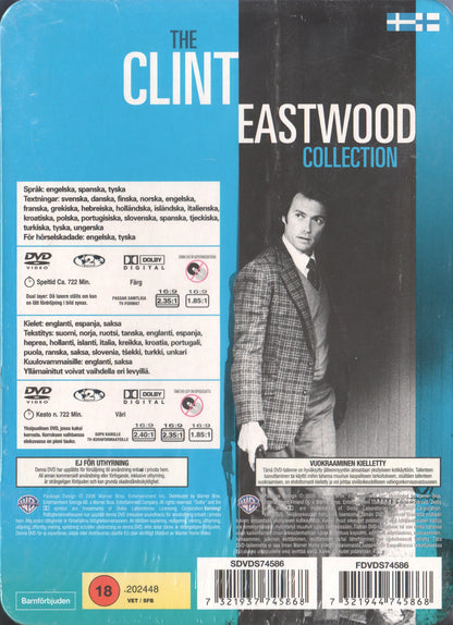 The Clint Eastwood Collection DVD, Steelbook