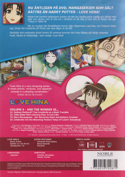 Love Hina Volume 6 And the Winnter is.. DVD