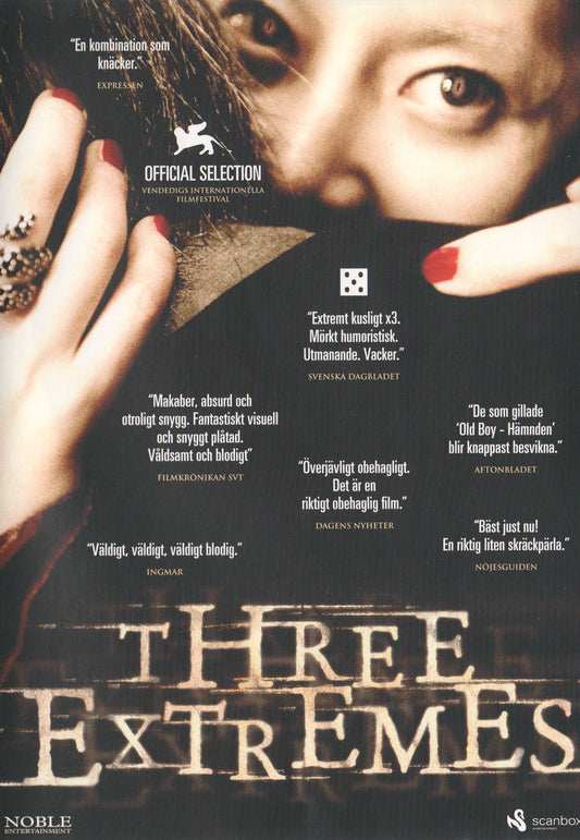 Three Extremes (2004) DVD