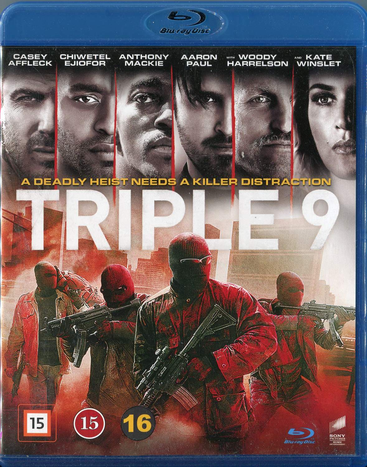 Triple 9 (2016) Blu-ray