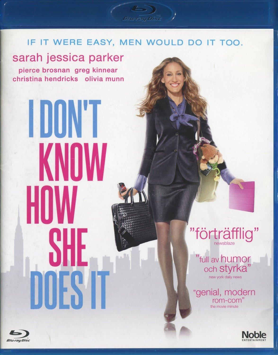 I Don't Know How She Does It (2011) Blu-ray