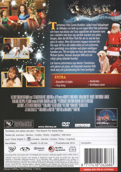 The Search for Santa Paws (2010) DVD