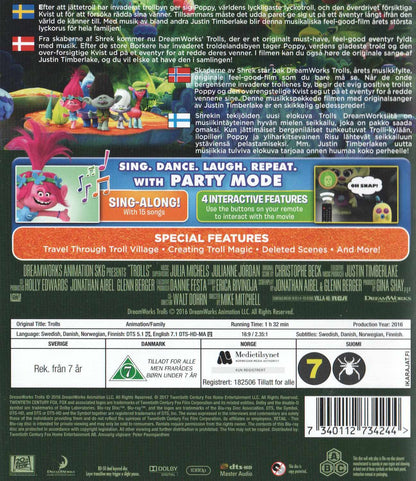 Trolls (2016) Blu-ray
