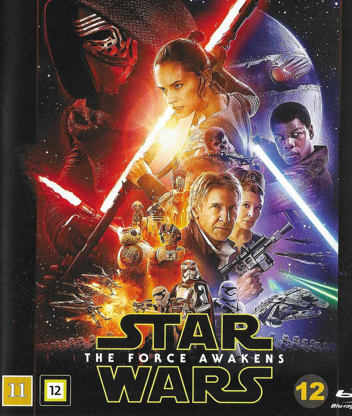 Star Wars The Force Awakens (2016) Blu-ray