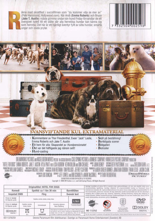 Hotel for Dogs (2009) DVD