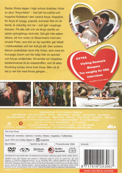 The First Time (2009) DVD