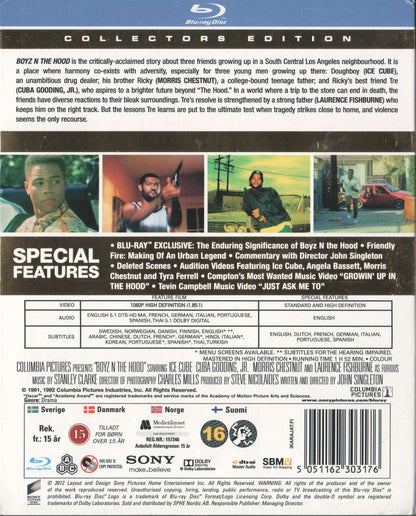 Boyz N The Hood (1991) Blu-ray, Collector's Edition