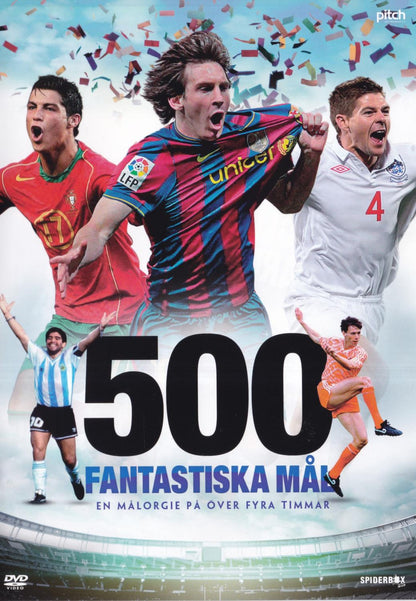 500 Fantastiska Mål (2010) DVD