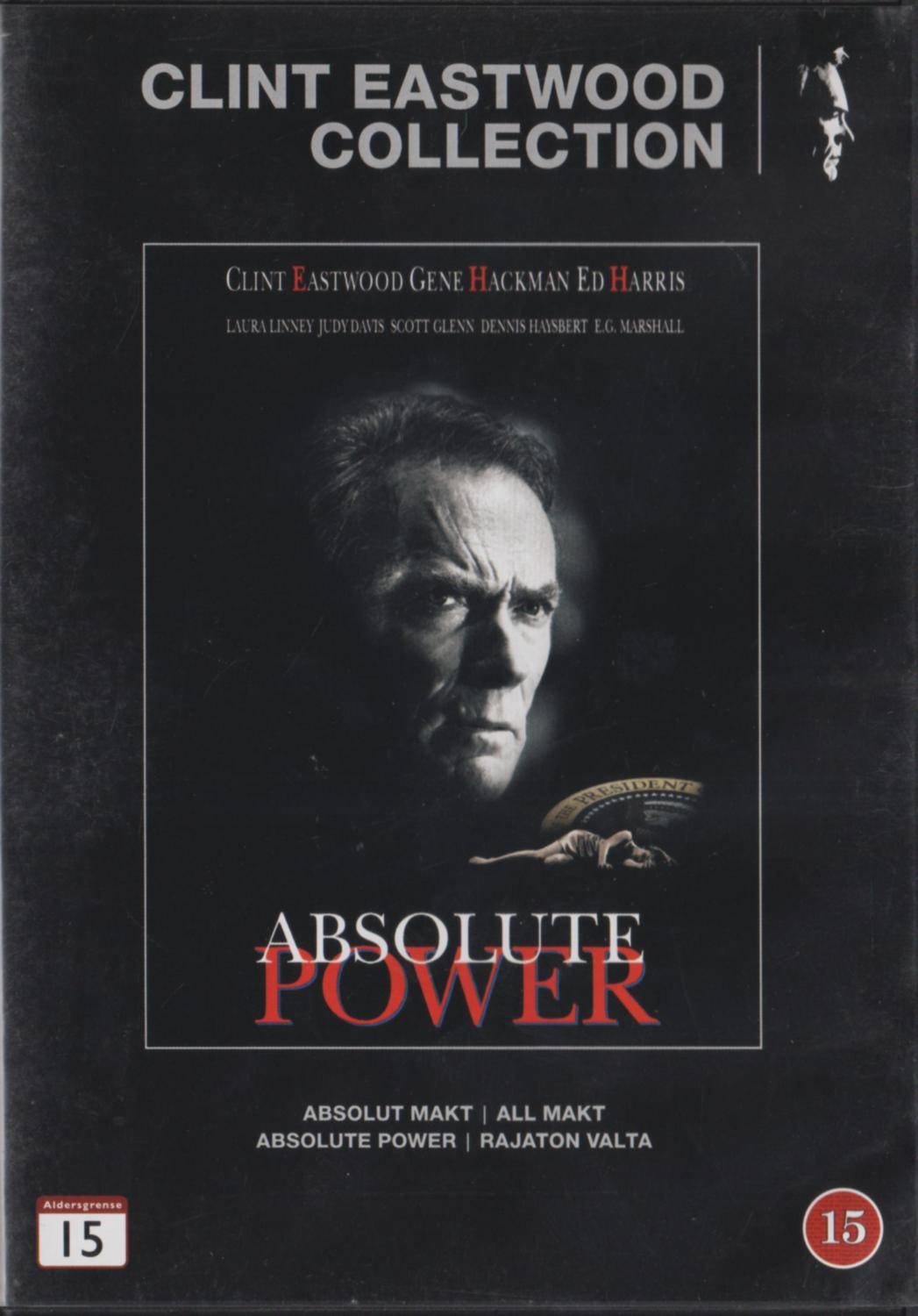 Absolute Power (1996) DVD, Clint Eastwood Collection