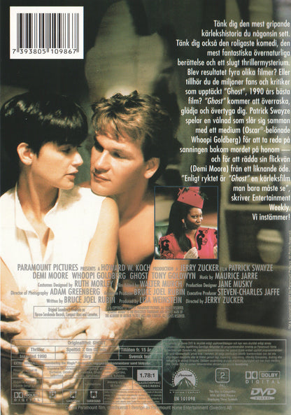 Ghost (1990) DVD