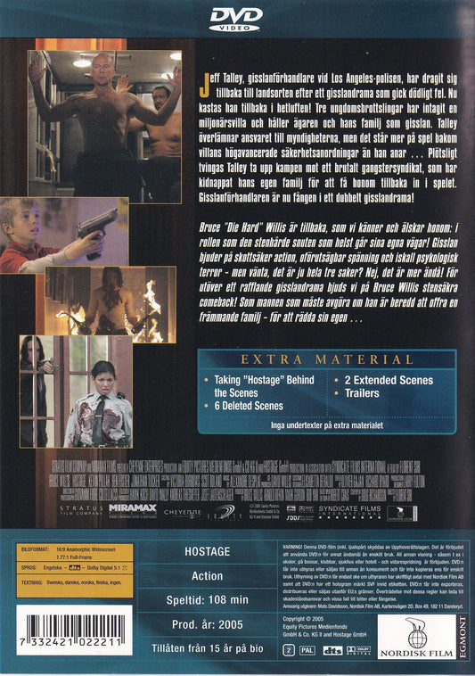 Hostage (2005) DVD