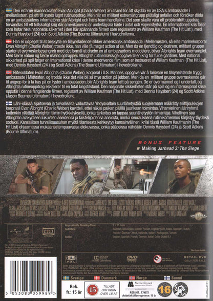Jarhead 3 (2015) DVD, Extra Explosive Cut