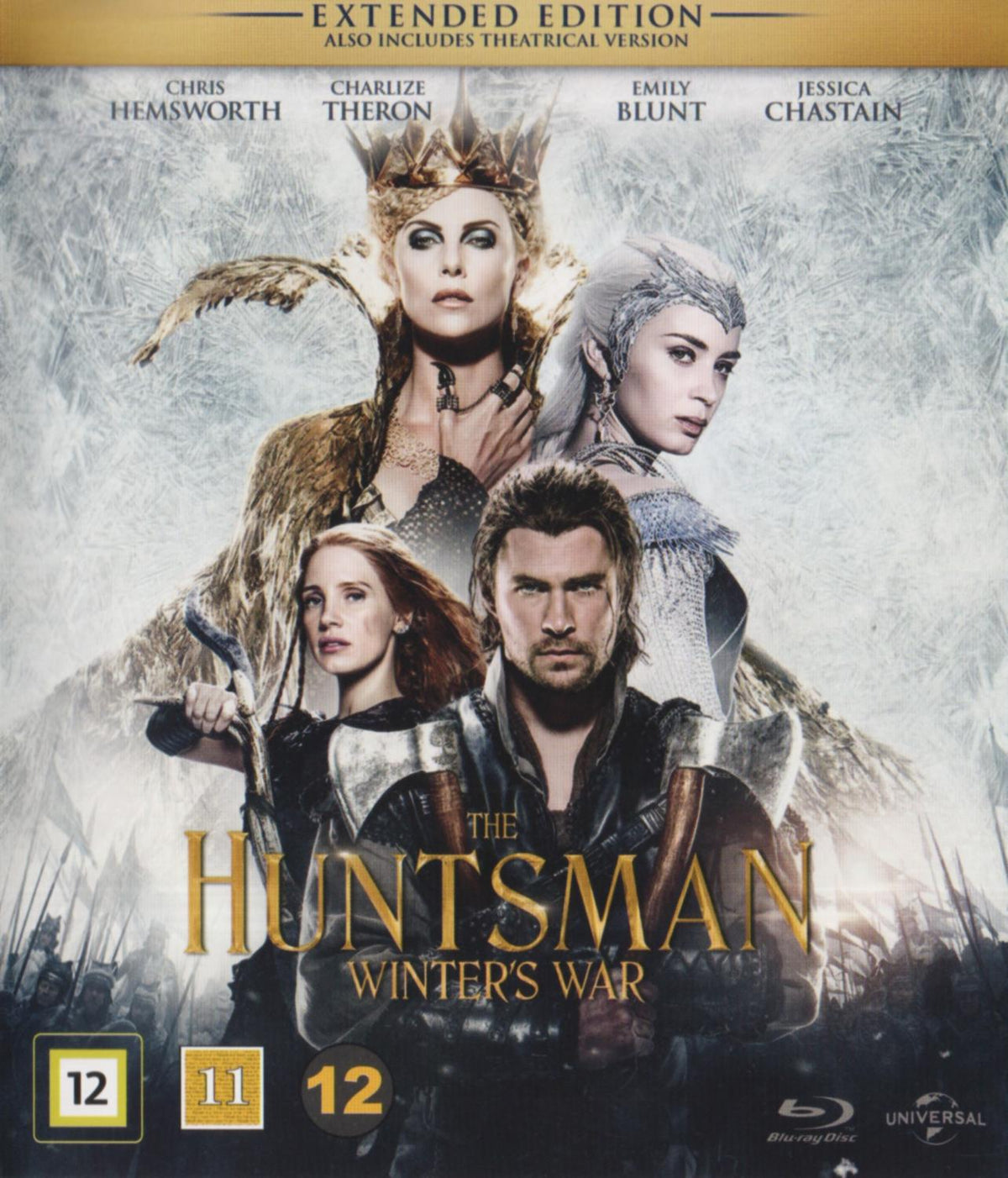 The Huntsman Winter's War (2015) Blu-ray