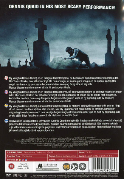 Beneath the Darkness (2011) DVD