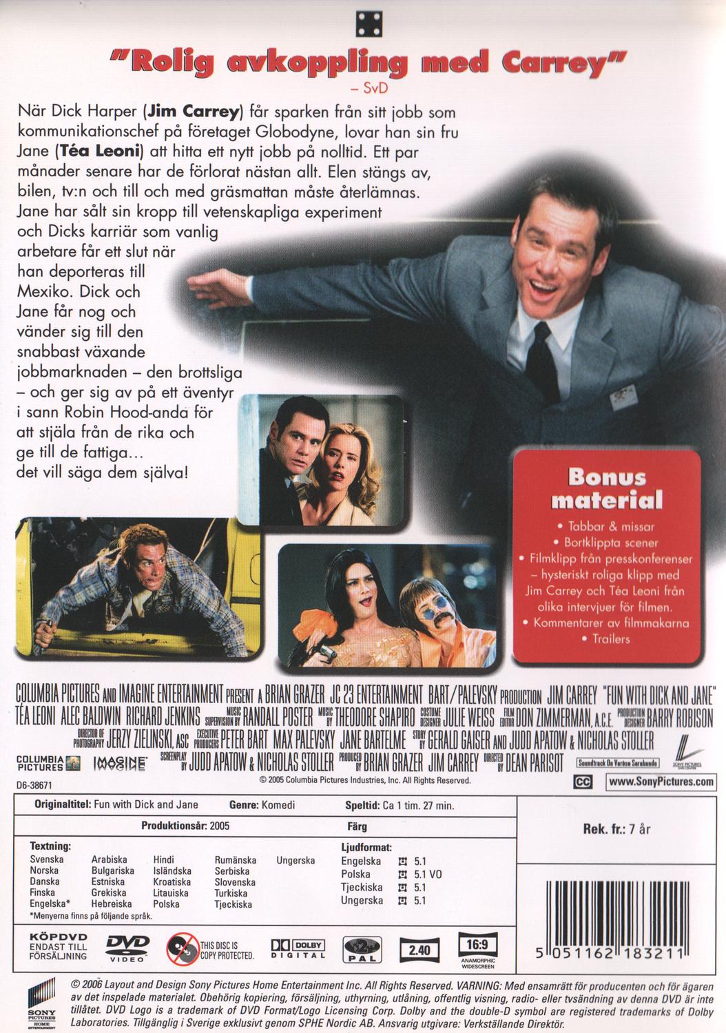 Fun With Dick & Jane (2006) DVD