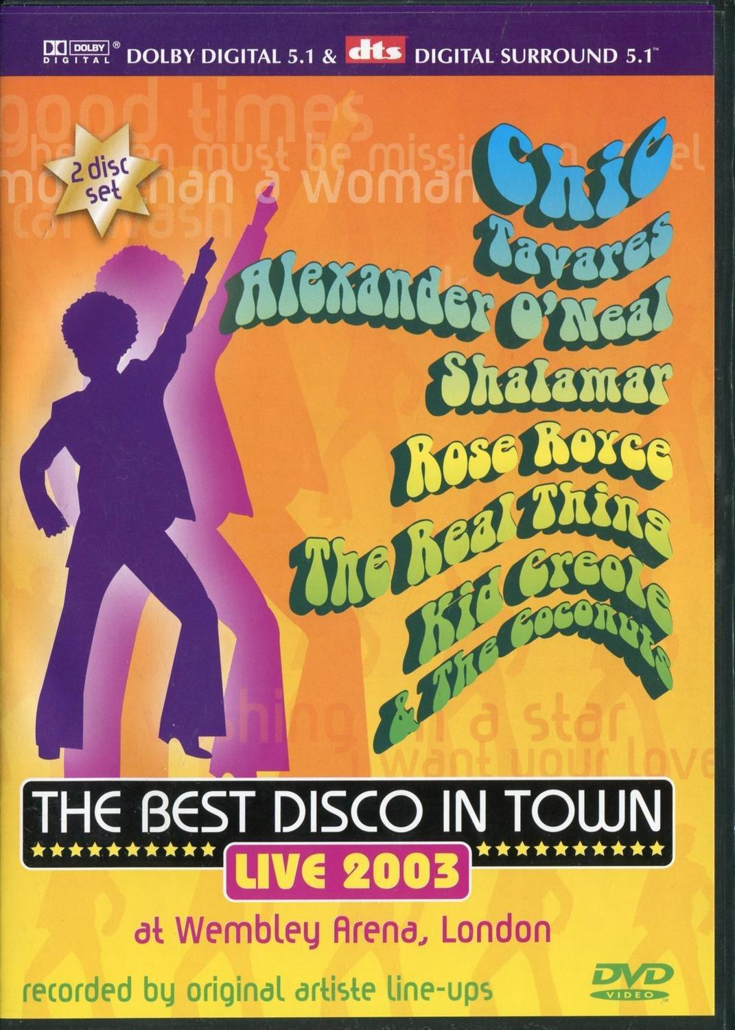 The Best Disco in Town LIVE at Wembly Arena London (2003) DVD