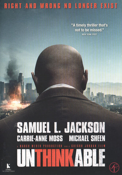 Unthinkable (2009) DVD