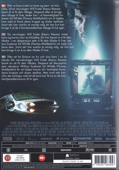 Replicas (2018) DVD