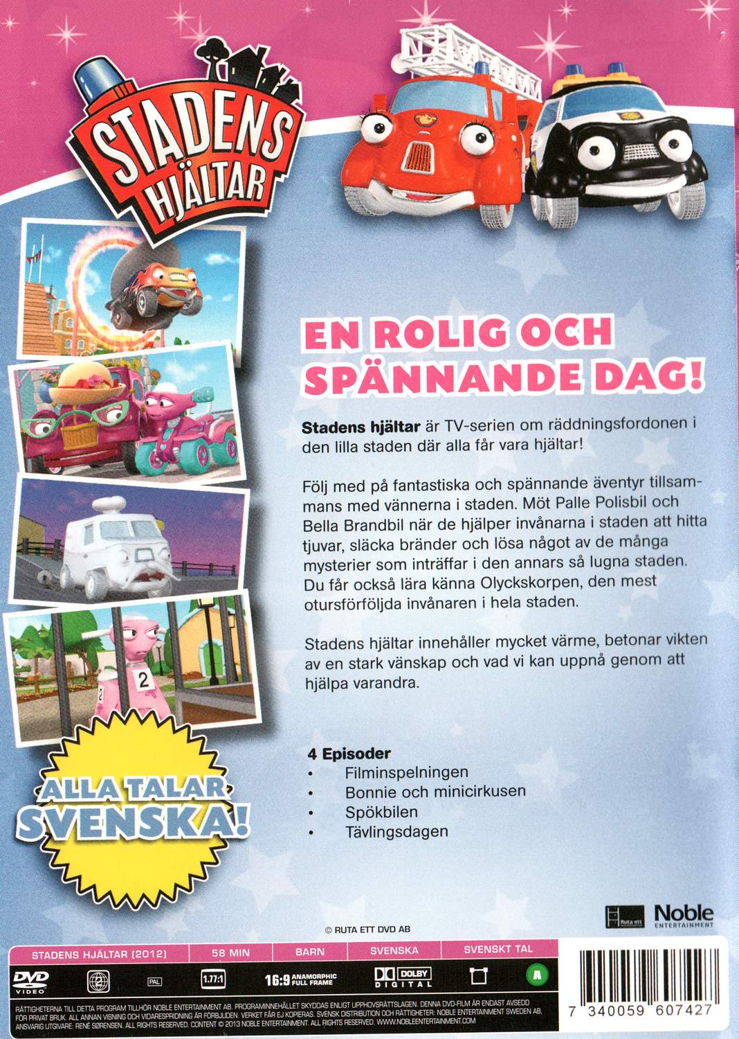 Stadens Hjältar En Rolig Och Spännande Dag (2012) DVD